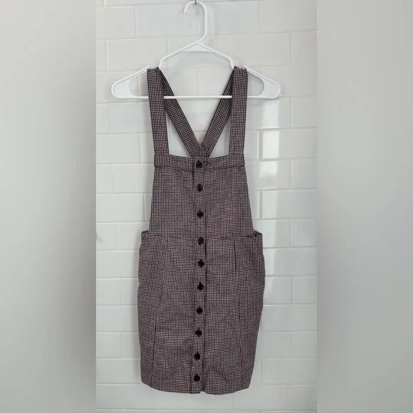 navy blue dress for baby girl Vintage 90s Blue Denim Overall Dress, Mini Skirtalls (S-M)